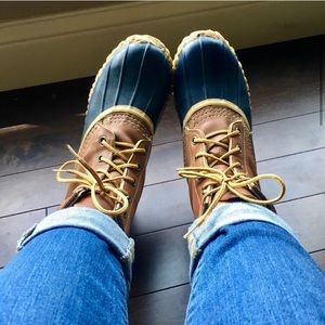 LaCrosse Leather Duck Boots